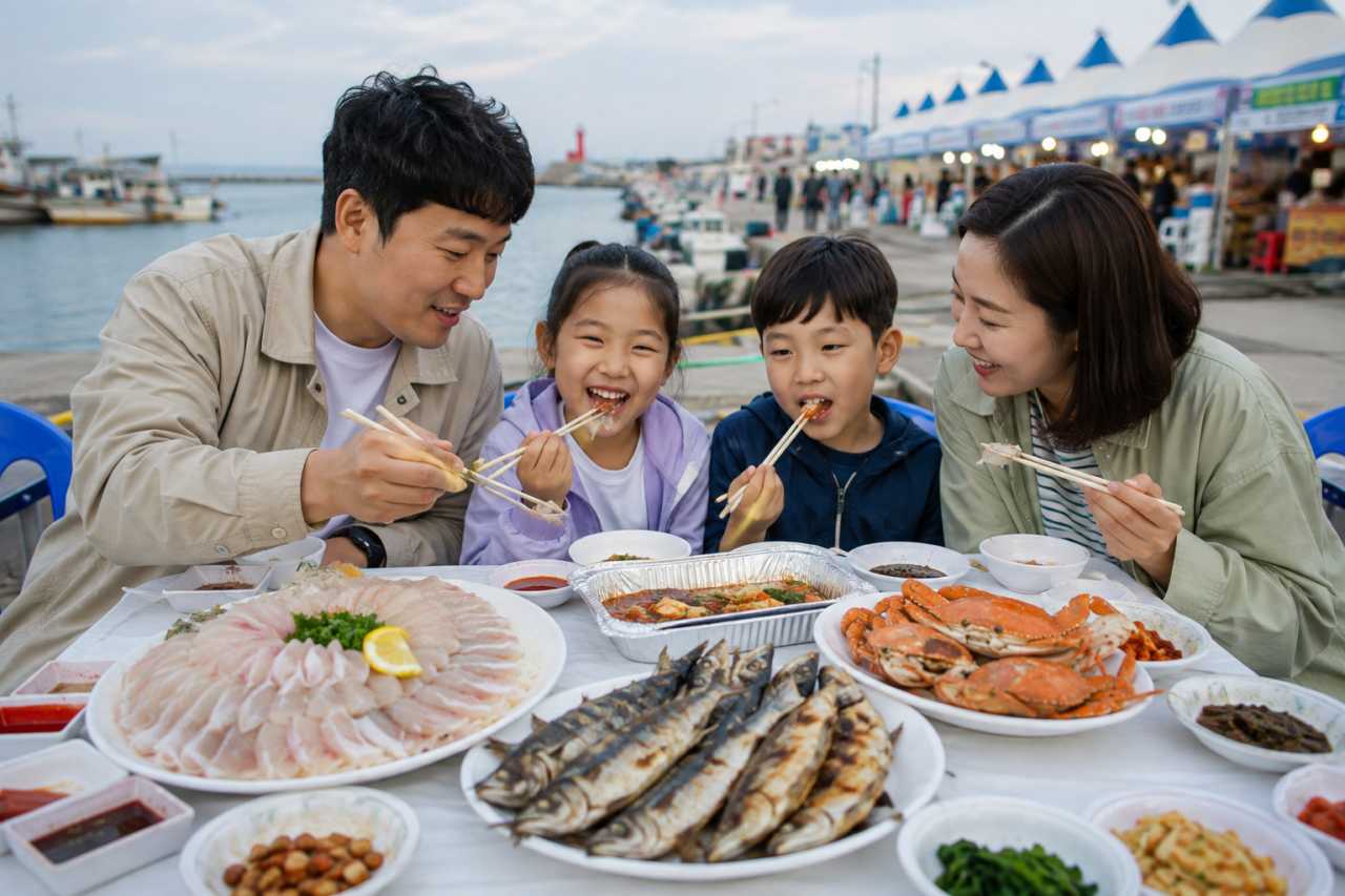 며느리도 돌아오는 군침 싹 전어축제 / 이해를 돕기 위한 이미지