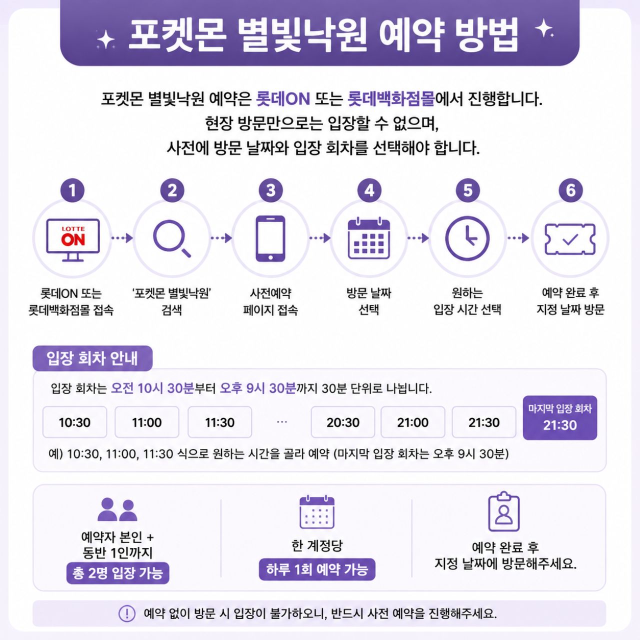 포켓몬 별빛낙원 예약방법 / ⓒ인포매틱스뷰