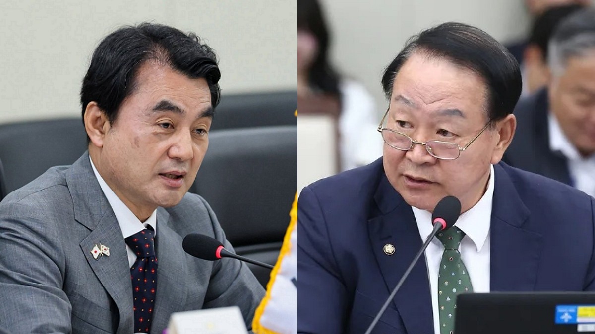 [사진=안규백 SNS(좌측), 국회사진기자단(우측)]