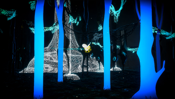 우박스튜디오(Ubac Studio), '실시간 푸른 경계: 근사한 세계'(Realtime Blue Boundary: A Perfect Approximation, 2026, VR 및 설치, 약 20분_한국국제교류재단 창제작 지원작