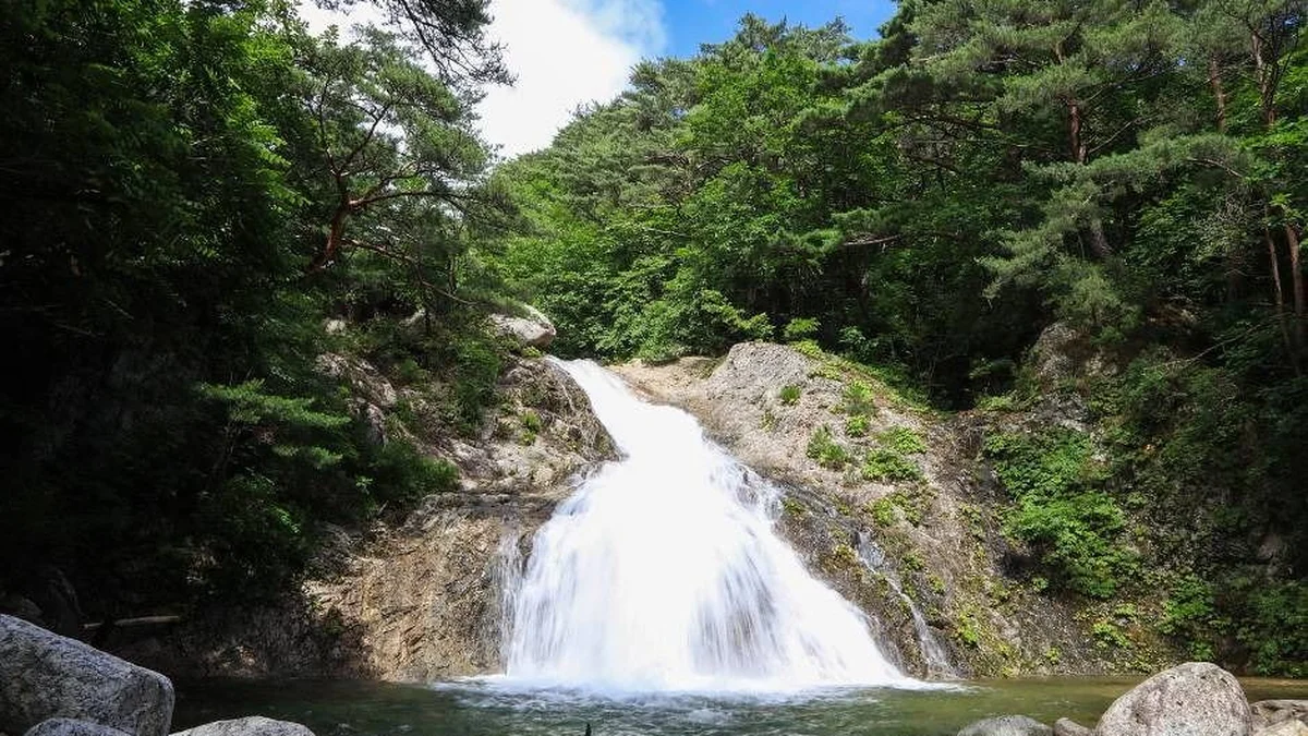 오색 치마폭포
