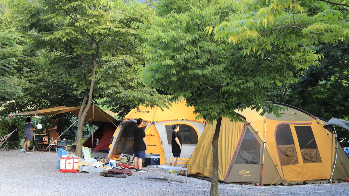 휴가를 부탁해 캠핑장