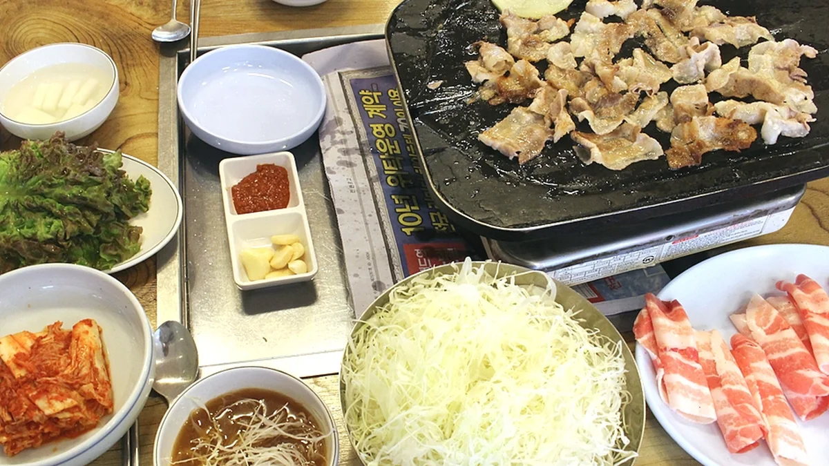 자연석돌구이