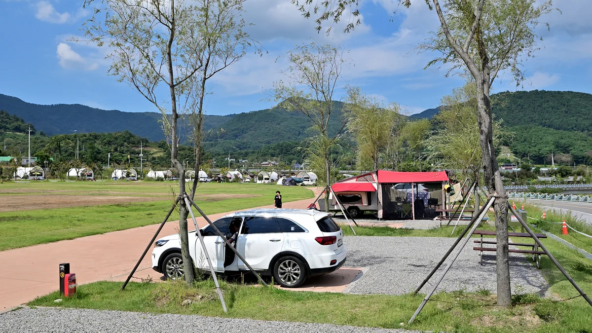 지리산 호수공원 오토캠핑장