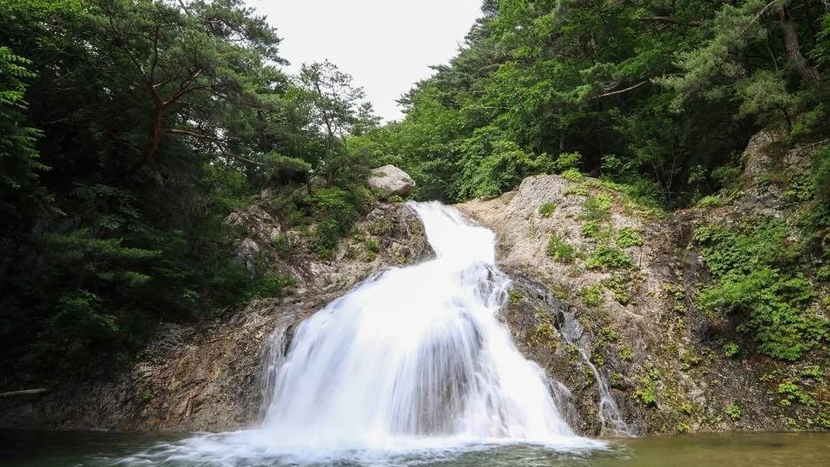 오색 치마폭포