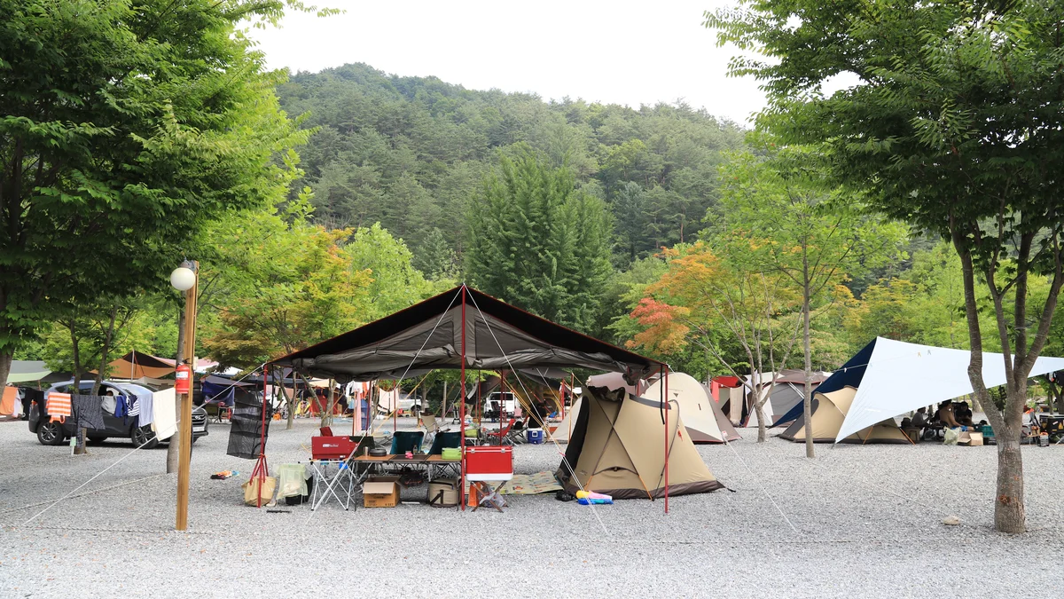 두산분교 캠핑장