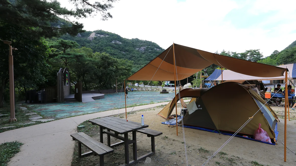 월악산국립공원 닷돈재자동차야영장
