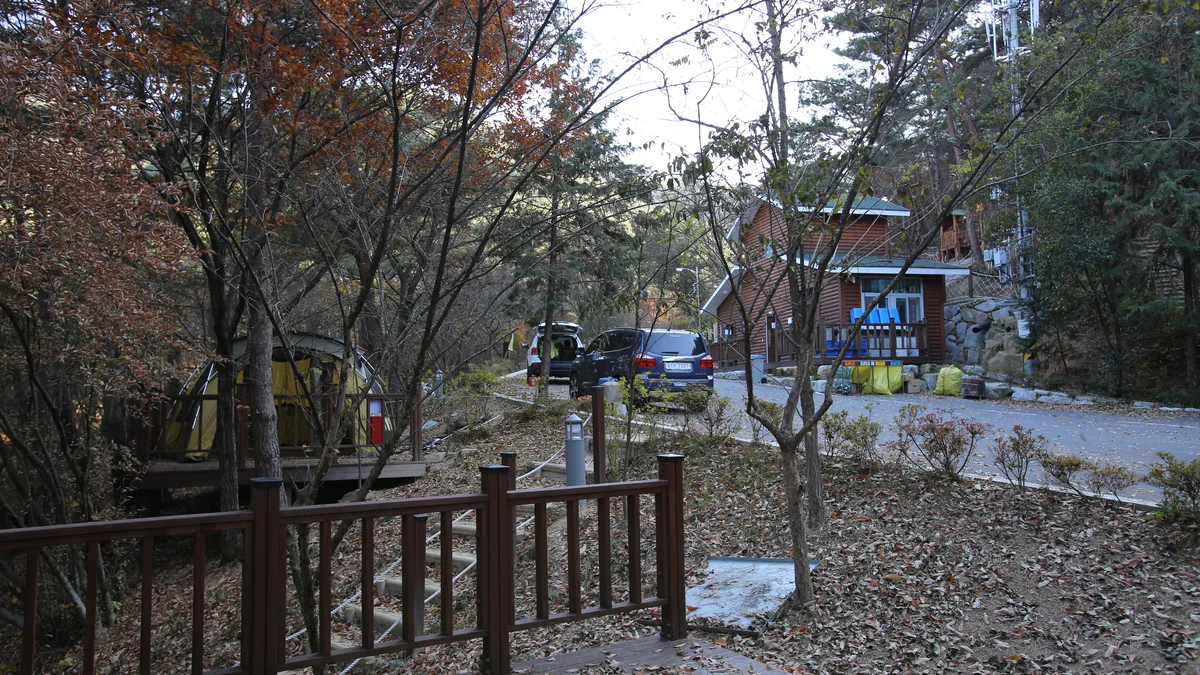 청계동 솔바람야영장