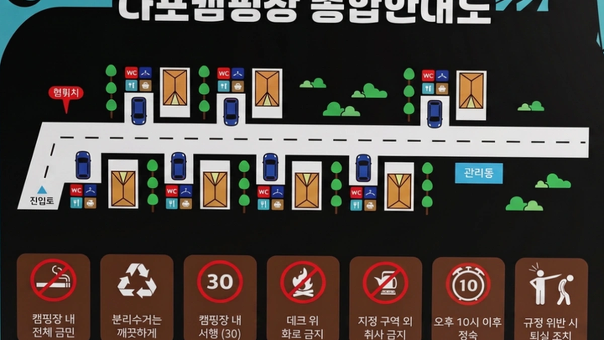 다포캠핑장