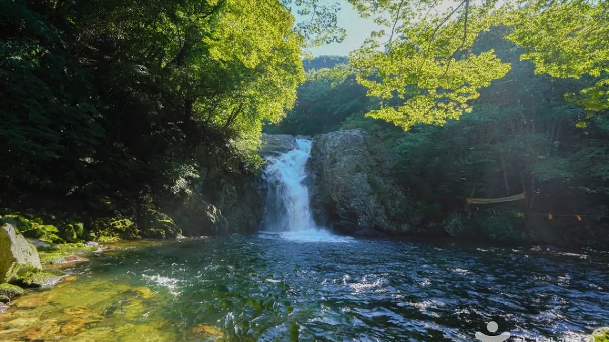 기백산 용추계곡과 용추폭포