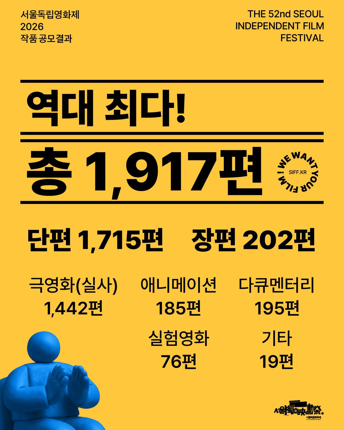 2026 제52회 서울독립영화제 출품작 이미지