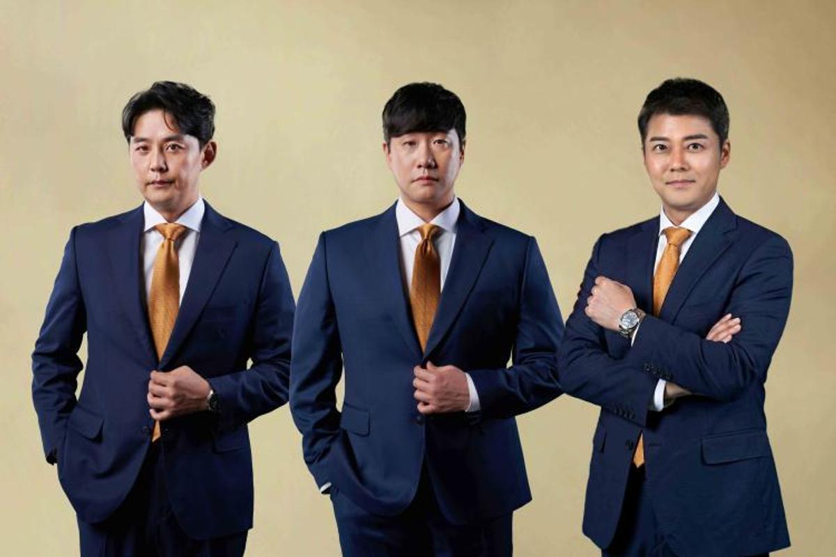 2026 나고야 아시안게임을 중계하는 정우영, 배성재, 전현무(왼쪽부터) [SBS 제공. 재판매 및 DB 금지]