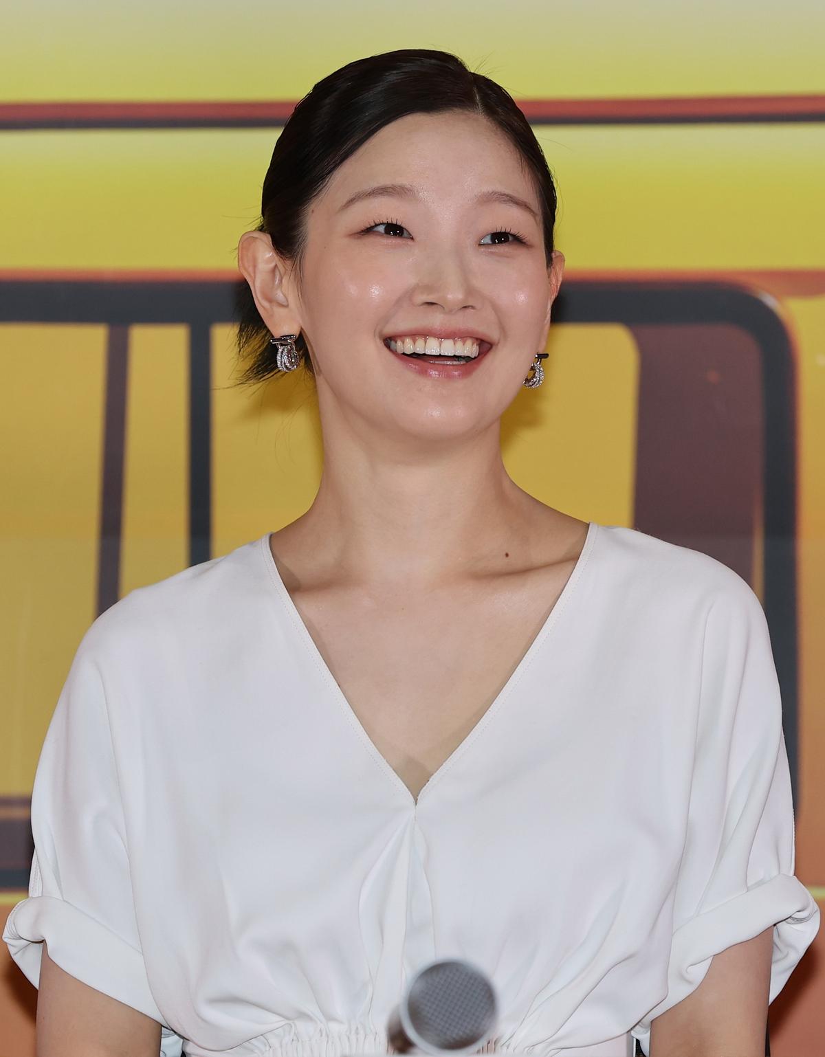 영화 '경주기행' 시사간담회 _ 미소짓는 박소담