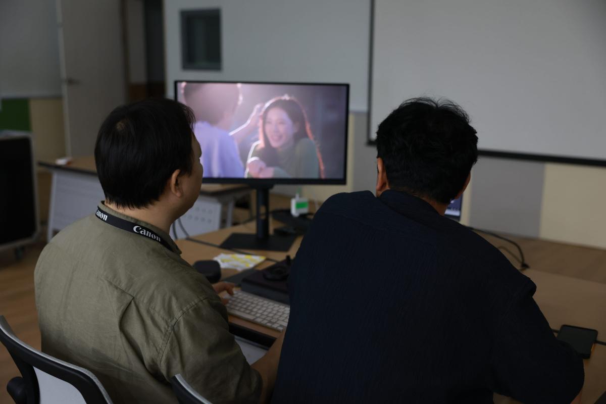 ‘캐논 시네마 캠프 2026’ 색보정 교육 현장