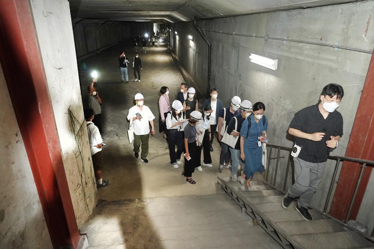2023년 9월 공개됐던 서울광장 지하공간 [서울시 제공. 재판매 및 DB 금지]