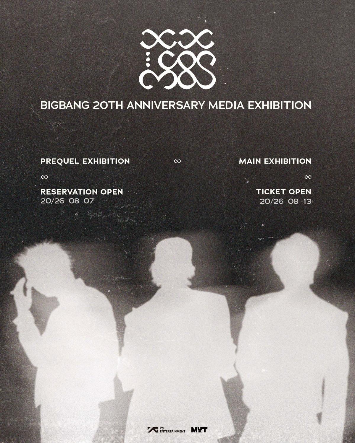빅뱅 데뷔 20주년 기념 미디어 전시 '코스모스' [YG엔터테인먼트·크리에이티브멋 제공. 재판매 및 DB 금지]