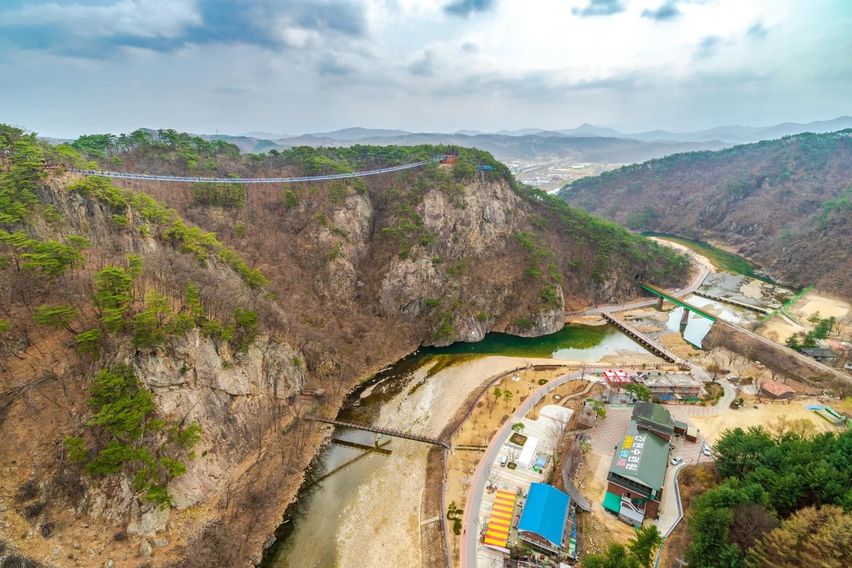 소금산 출렁다리 - 소금산 가볼만한곳 여행