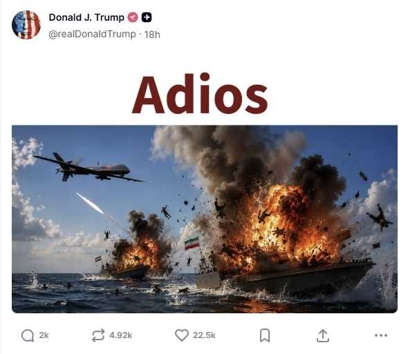 引用:トランプ大統領SNS