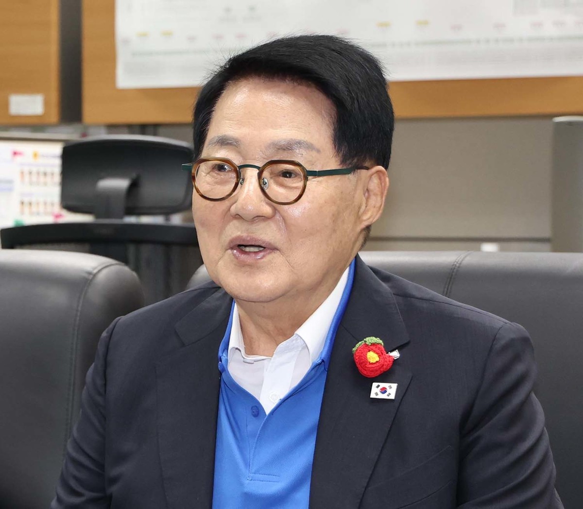 박지원 더불어민주당 의원 / 뉴스1