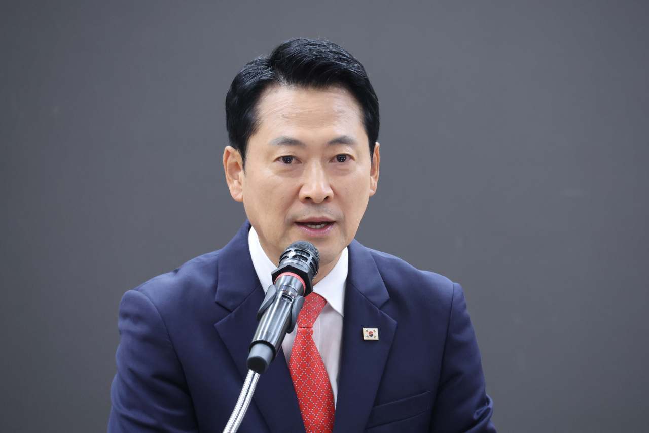 장동혁 국민의힘 대표가 지난 28일 서울 여의도 국회 의원회관에서 열린 지속가능하고 공정한 연금제도를 위한 구조개혁 정책토론회에서 발언하고 있다. / 뉴스1