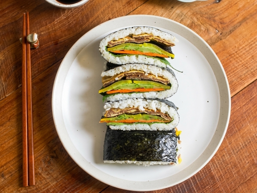 한우 육전 접는 김밥 [한우자조금 제공]