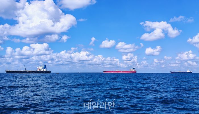 지난 27일 시리아 서부 타르투스주 바니아스 해안 앞바다. ⓒ신화/뉴시스