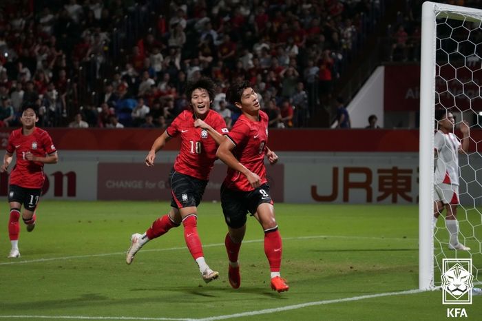 베트남 상대로 맹활약한 이영준. ⓒ 대한축구협회