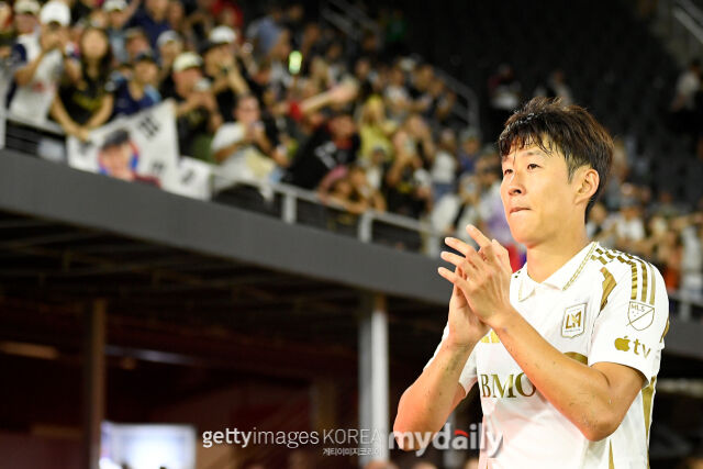 손흥민(LAFC)이 20일 오전 8시 30분(한국시각) 미국 캘리포니아주 산타클라라의 리바이스 스타디움에서 2026시즌 메이저리그사커(MLS) 26라운드 산호세 어스퀘이크스와의 맞대결에 선발 출전한다. /게티이미지코리아