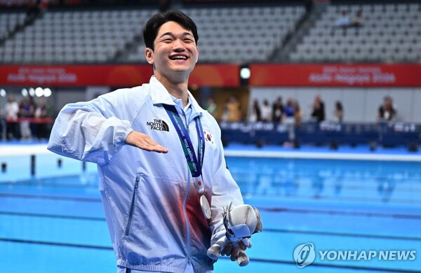 은메달 획득 김영남/로이터=연합뉴스