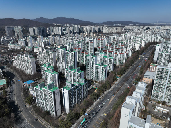 [땅집고] 경기 성남시 분당구 분당신도시 아파트 단지 모습./땅집고DB