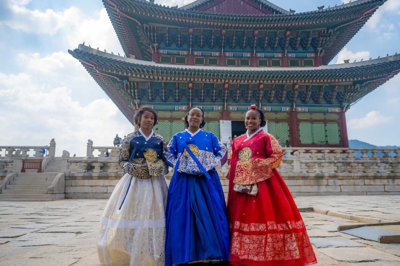 경복궁 근정전 한복 스냅샷 / 사진=서울관광재단