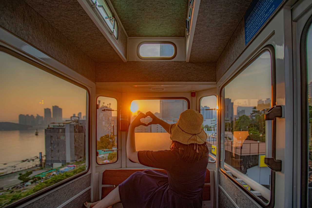 해운대블루라인파크 / 사진=한국관광공사 포토코리아@디자인글꼴