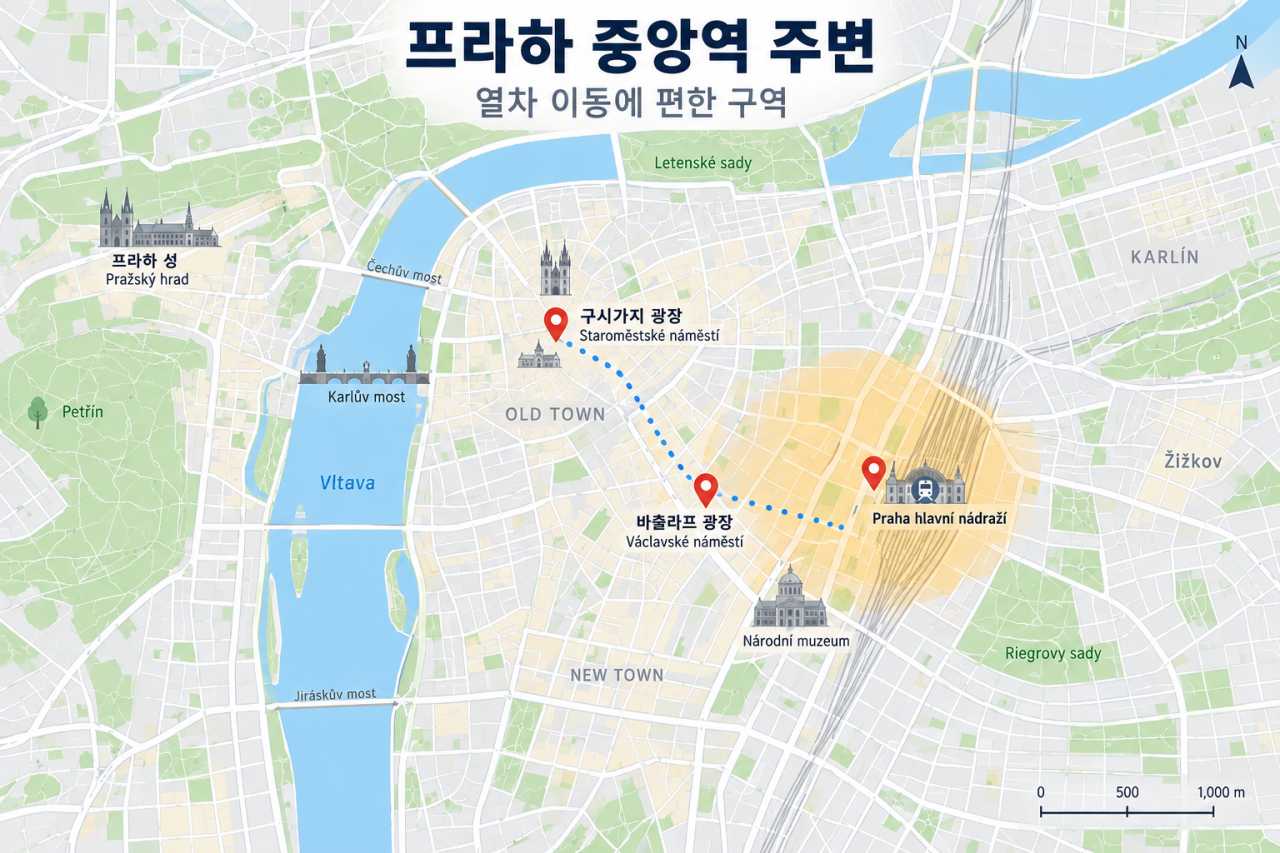 프라하 중앙역 주변 / ⓒ인포매틱스뷰