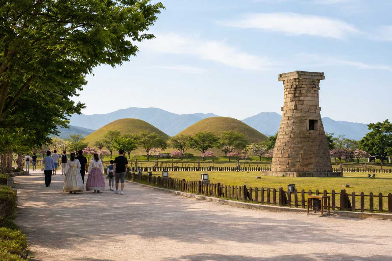 뚜벅뚜벅 경주 여행 / 이해를 돕기 위한 이미지
