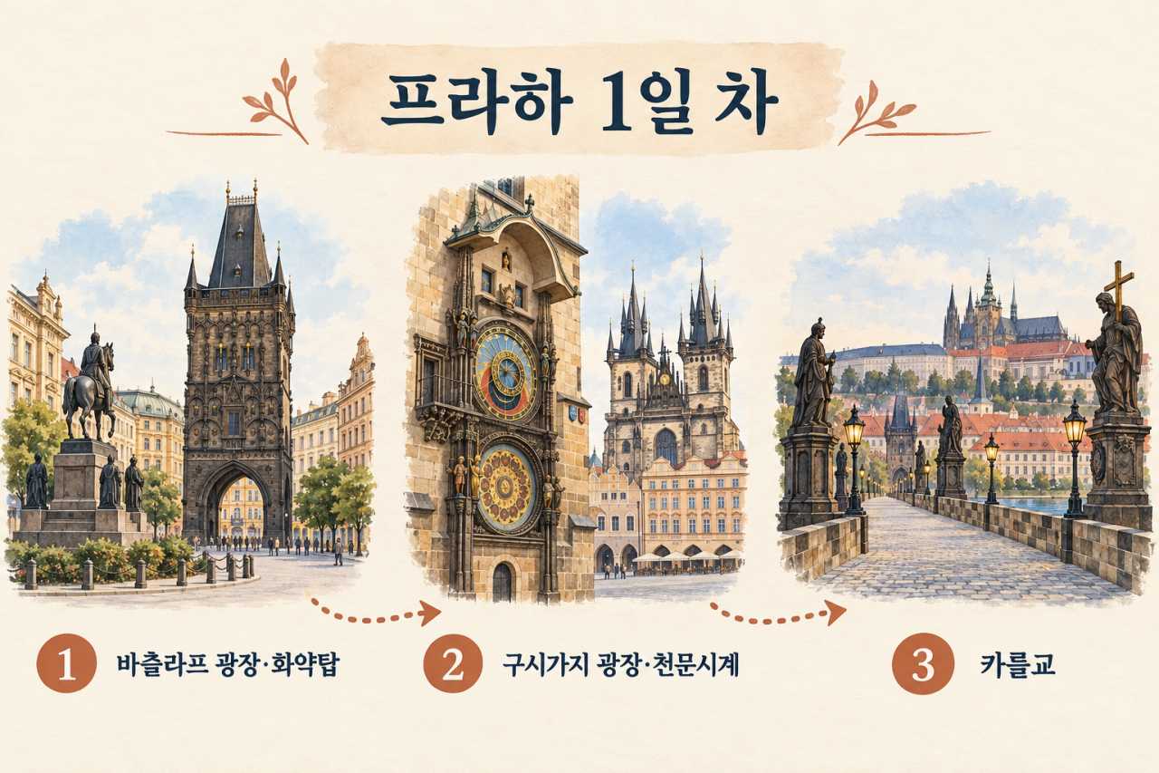프라하 자유여행 1일 차 / ⓒ인포매틱스뷰