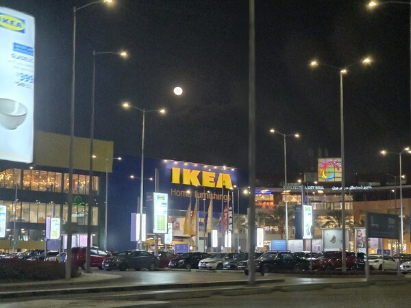 뉴카이로를 대표하는 쇼핑몰 CFC몰(Cairo Festival City Mall)의 전경.