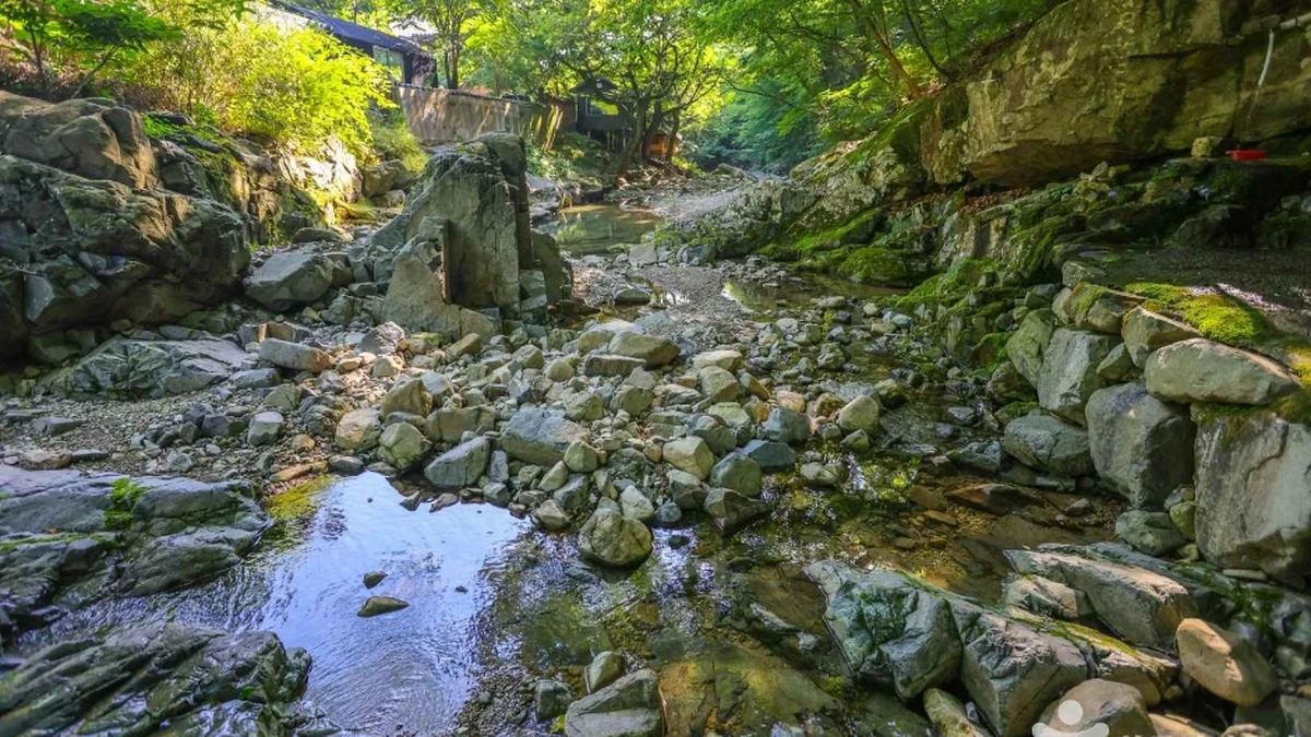 장안사계곡