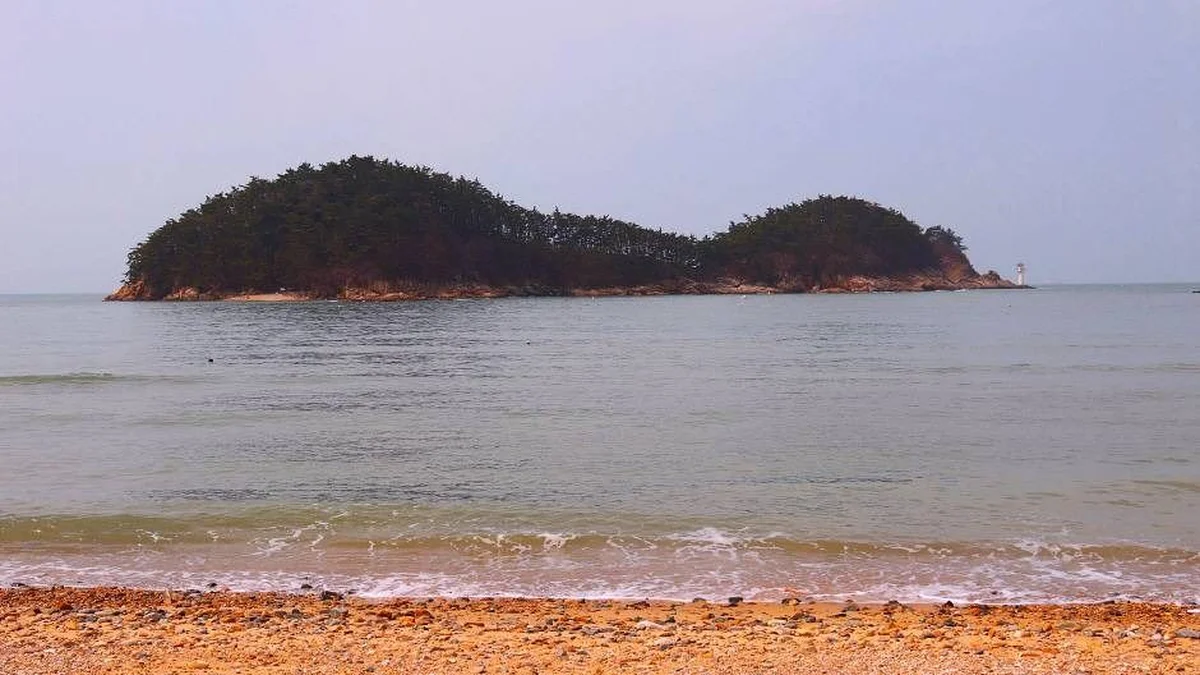 천리포해수욕장