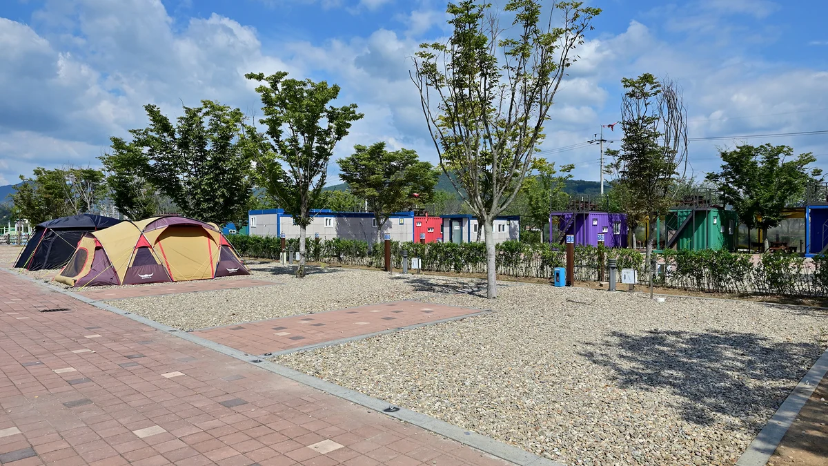 대황강 자연휴식체험장 야영장