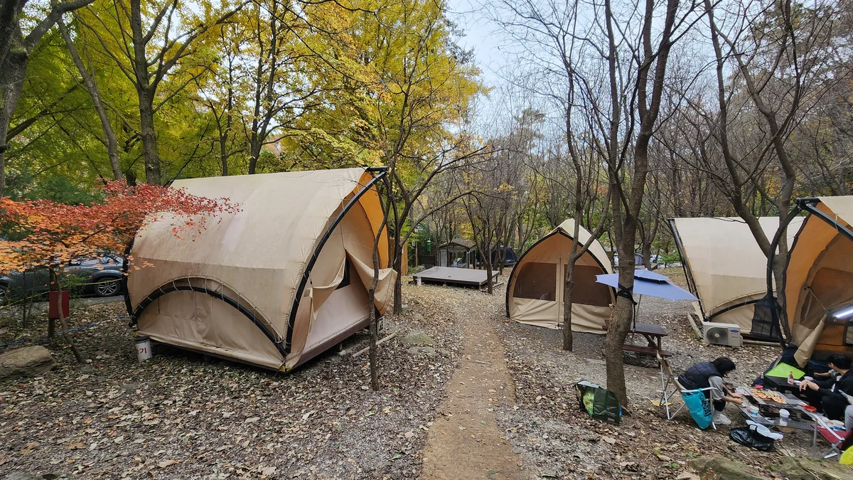 병목안캠핑장