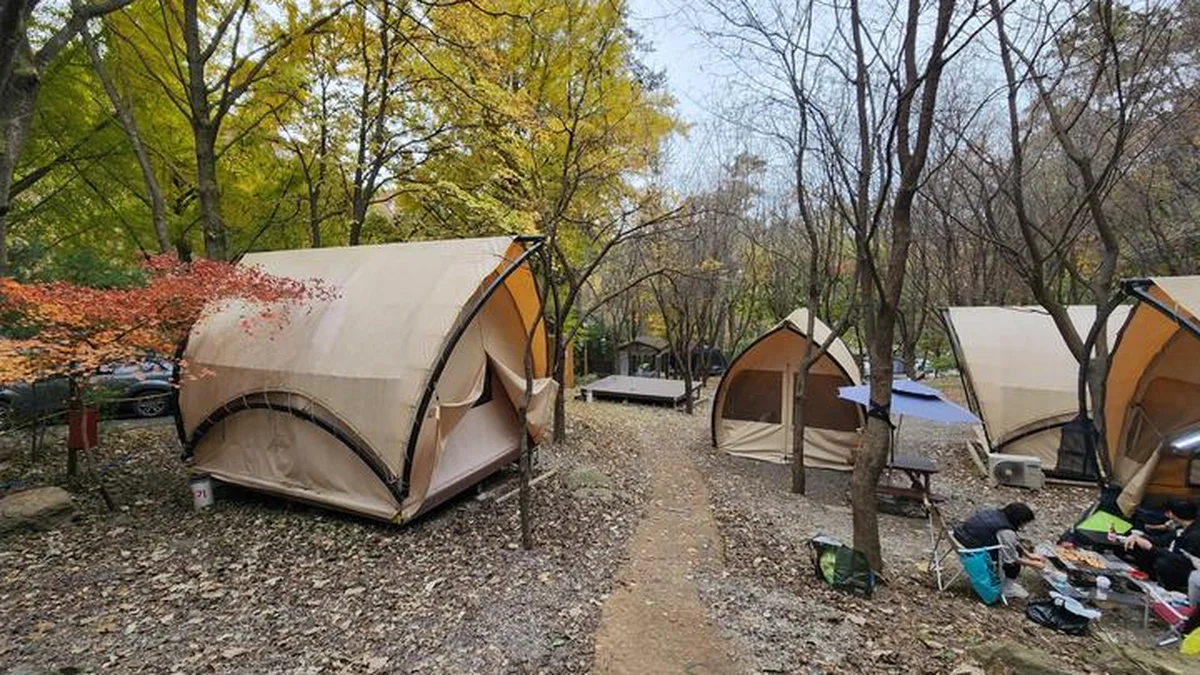 병목안캠핑장