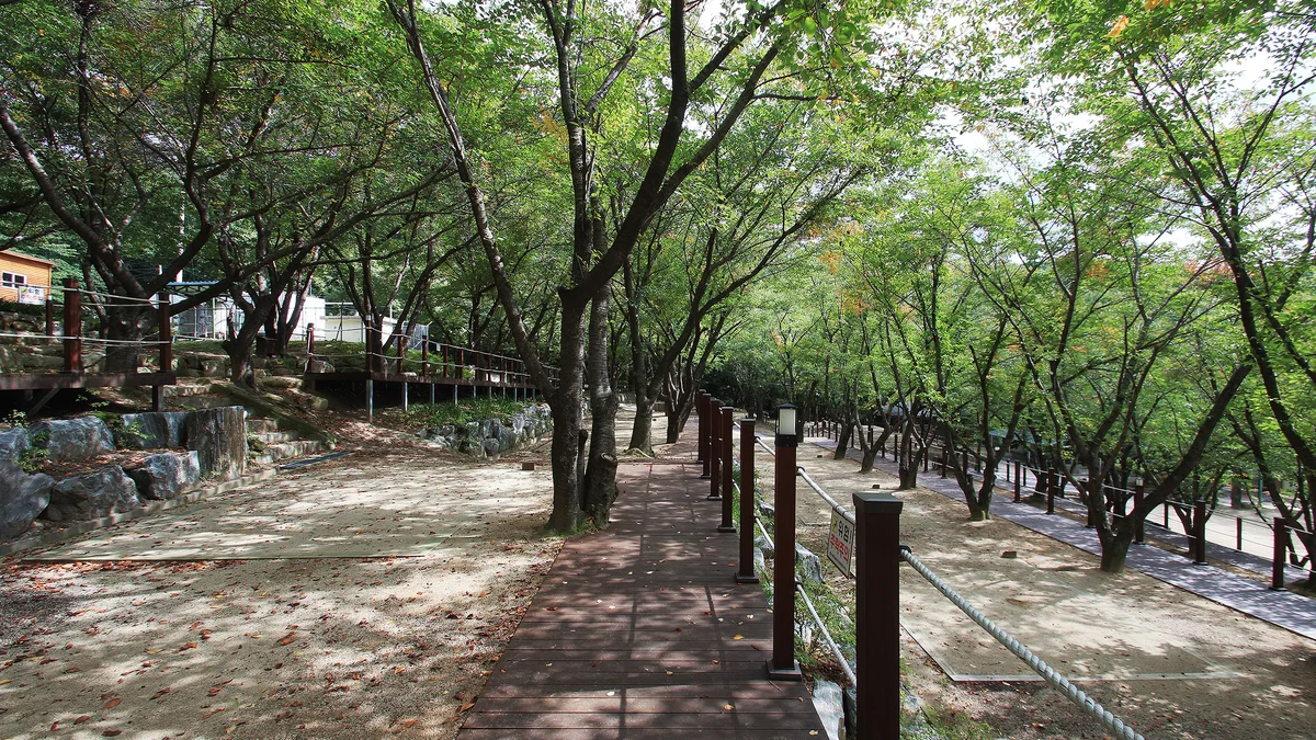 팔공산 국립공원 가산산성 야영장
