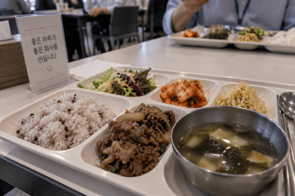 구내식당 음식 / 기사 이해를 돕기 위한 AI 이미지