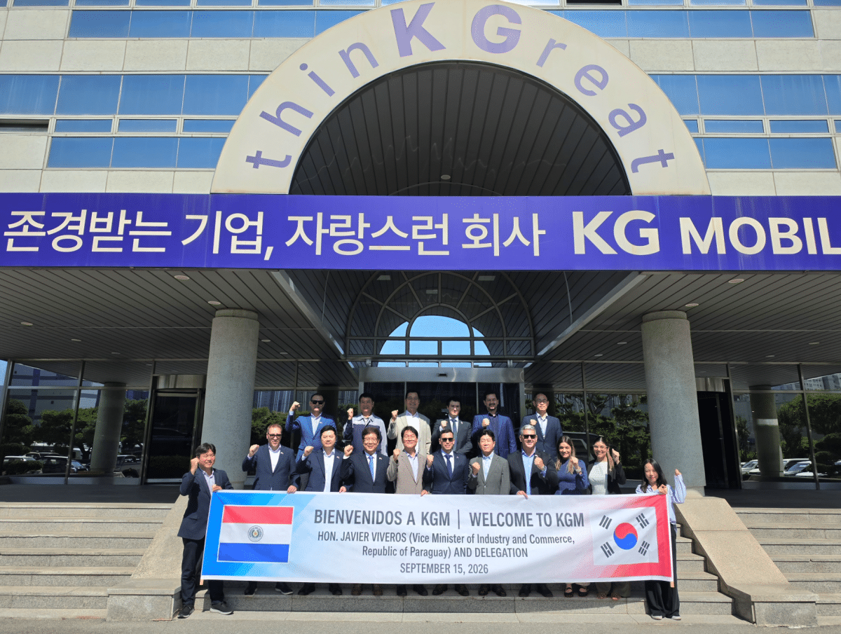 KGM 파라과이 무쏘 EV 공급