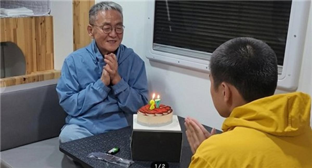 고 전경철 작가[카카오 같이가치 기부페이지 캡처]
