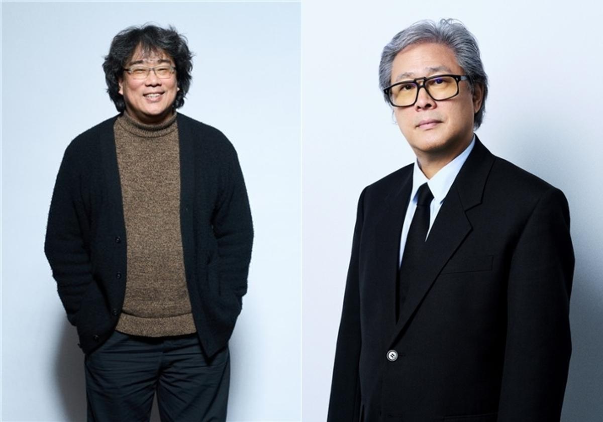 봉준호 감독과 박찬욱 감독 [워너브러더스코리아·CJ ENM 제공. 재판매 및 DB금지]