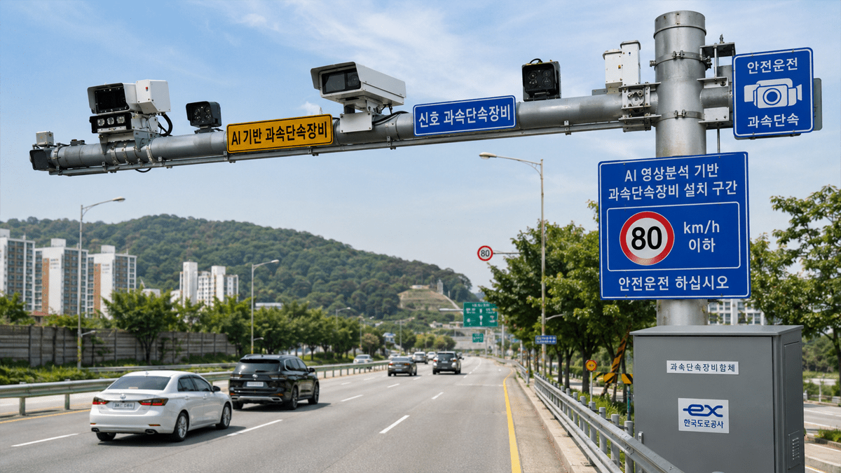 인공지능 영상 분석 카메라 시스템 / 기사 이해를 돕기위한 AI 생성 이미지