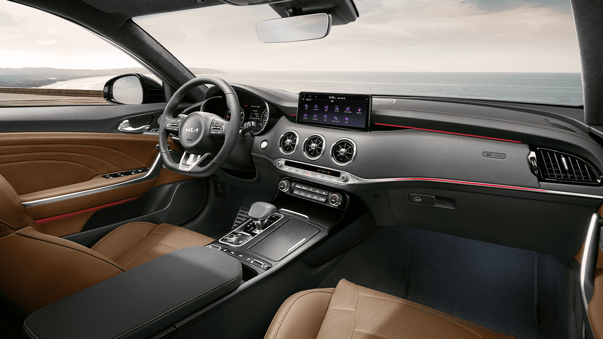 기아 스팅어 3.3 GT 실내 / 사진=기아