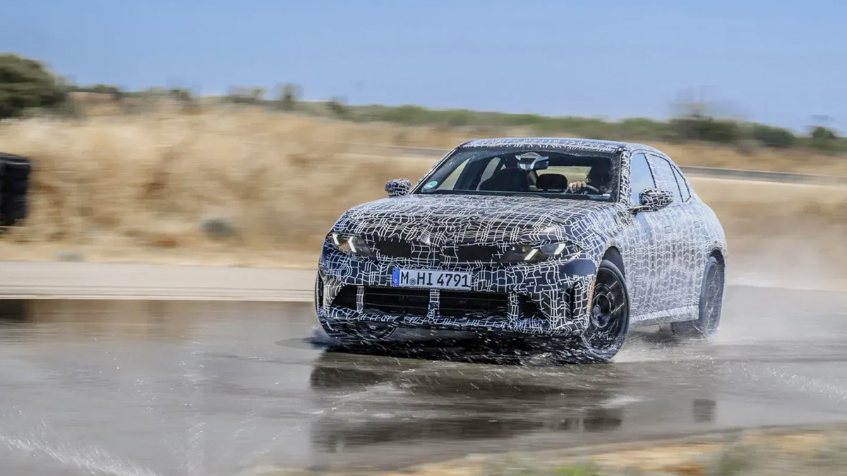 BMW 3시리즈 테스트카 스파이샷 