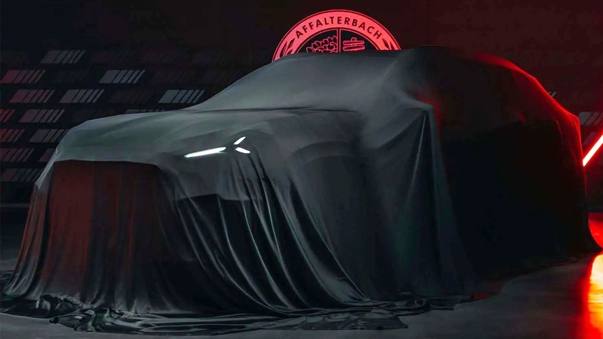 벤츠 AMG 차세대 순수 전기 SUV 티저 이미지